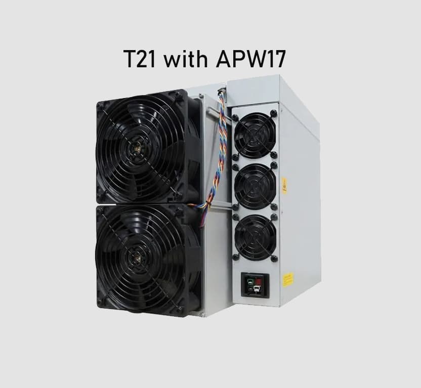 Single Phase(APW17 PSU) Antminer T21 Miner