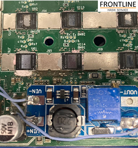 s19xp-improper-dcdc-board-connection- Onsite Repair